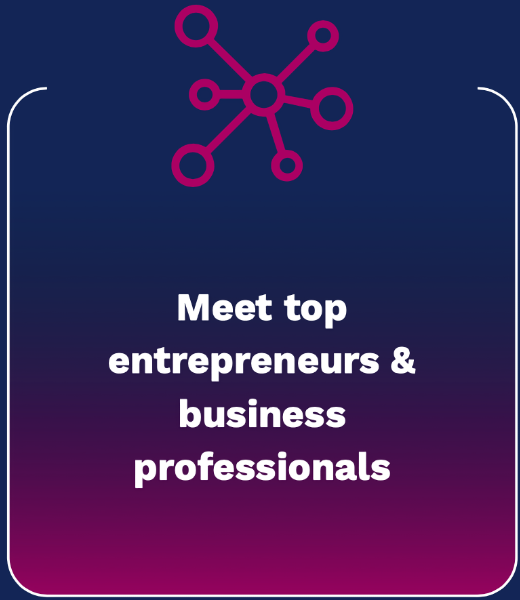 Meet like-minded entrepreneurs and business professionals